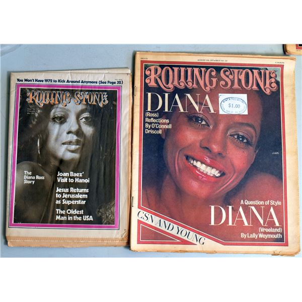 Rolling Stone Magazine featuring Diana Ross