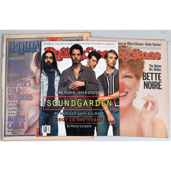 Rolling Stone Magazine featuring Gary Gilmore