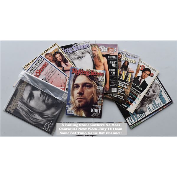 A Rolling Stone Gathers No Moss Continues Next Week, July 12, 10am