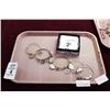 Image 1 : 5-Alex & Ani Bangle Bracelet w/Charms - 5 X $