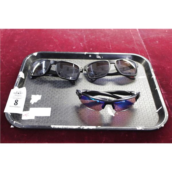 3-Oakley Sunglases - 3 X $