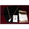 Image 1 : 10K YG Rope Necklace 2.3g