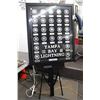 Image 1 : TB Lightning 2005/2006 Autographed Team Puck Collection in Framed