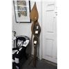 Image 1 : Brazilian Wooden Carved Tribal Paddles - 4