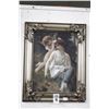 Image 1 : Framed Oil On Board Cherub Wall Art - 15  X  20