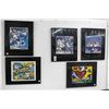 Image 1 : 5-Colorful Framed Wall Art Artist Signed Romariez Britto - 5 X $