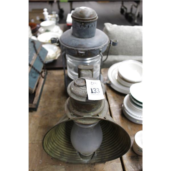 Vintage Ship Lantern, Light