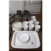 Image 1 : Stainless Pitchers, Dishes, Coffee Mugs, Glassware