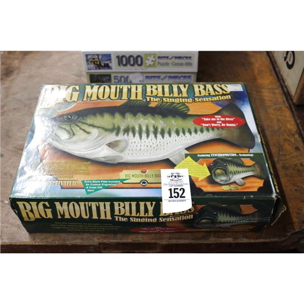 Big Mouth Billy Bass Signing Fish Mount