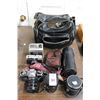 Image 1 : Ast. Cameras, Lens, Camera Bag From Former Photographer Estate