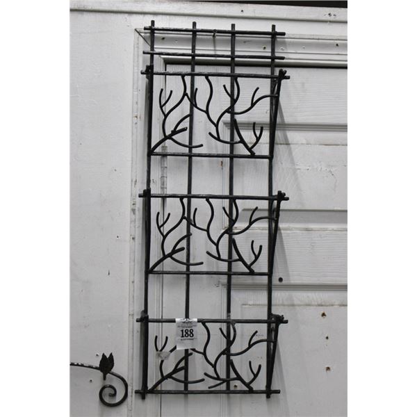 Branch Style Wall Triple Bin Basket