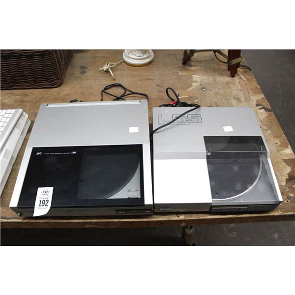 JVC/Hitachi Turntables 2