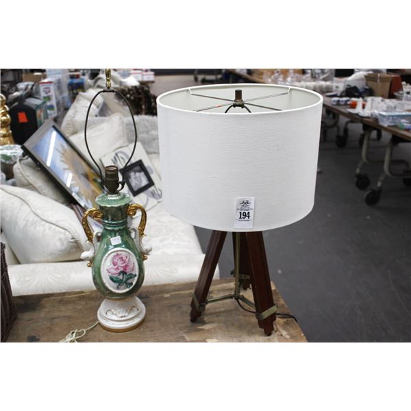 Provincial/Tripod Lamps - 2