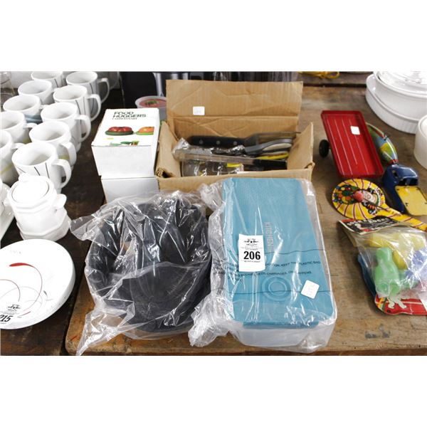 Asst. Kitchenware, Food Huggers