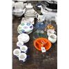 Image 1 : Carnival Glass, Cup/Saucers, Footed Dishes, Divided, Floral Dishes, Pitcher