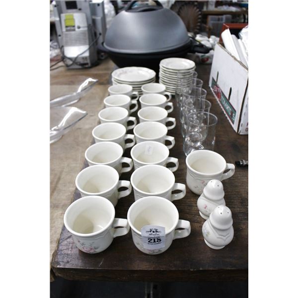 Pfaltzcraft Dishes, Cups, Shakers