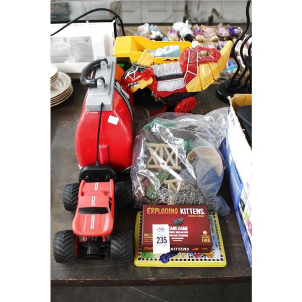 Tonka Truck, Dinosaur, Asst. Toys, Games