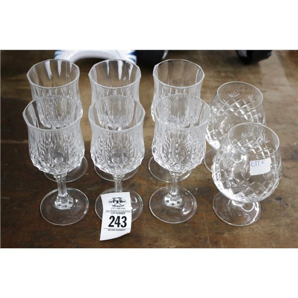 Crystal Stemware - 8
