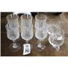 Image 1 : Crystal Stemware - 8