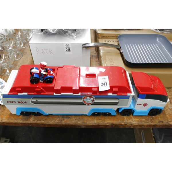 Toy Car Hauler Semi Truck