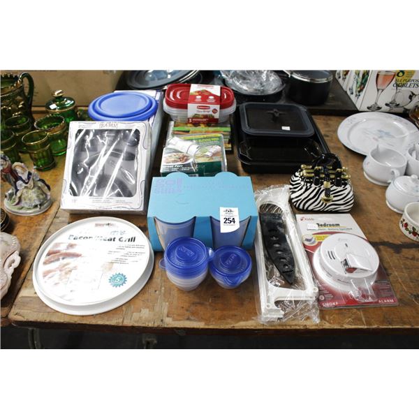 Stainless Medallion, Wine Opener, Garlic Spreaders, Food Containers,  More