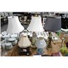 Image 1 : 5-Figural/Fish/Mill Lamps - 5 X $