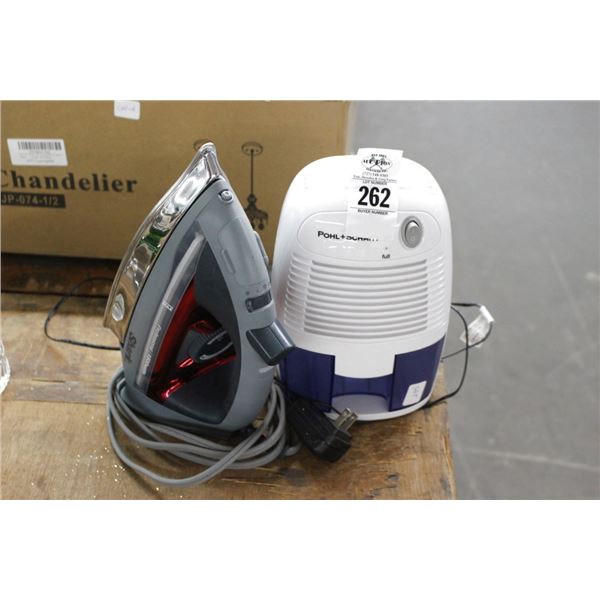 Mini Dehumidifier, Clothes Iron