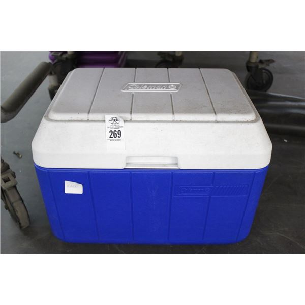 Coleman Blue Cooler