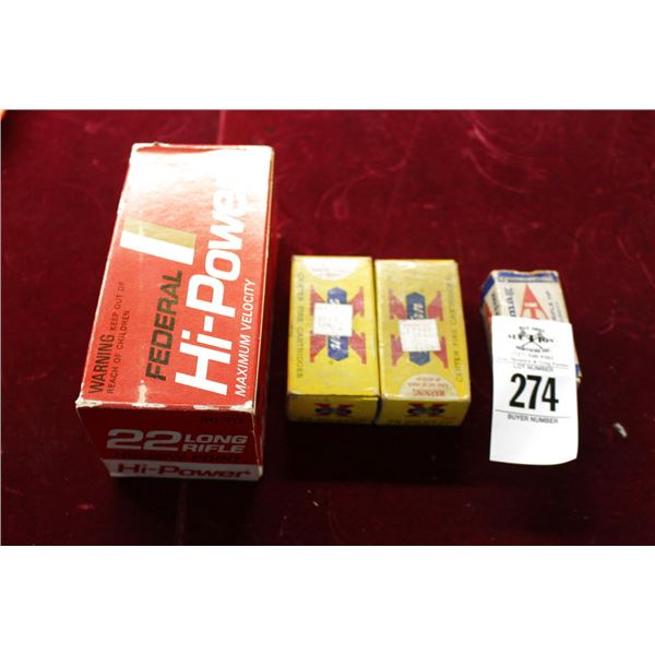 Ammo - 4 Boxes