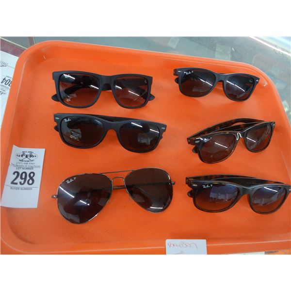 6-Ray Ban Sunglasses - 6 X $