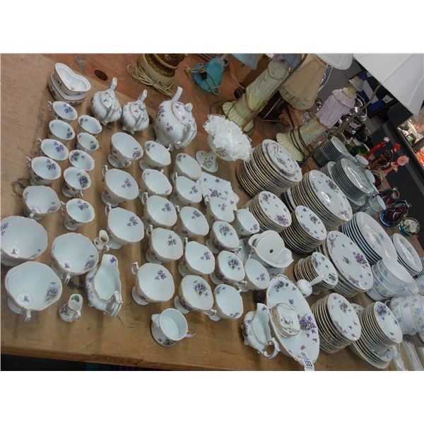 Rossetti Spring Violet Floral China Set