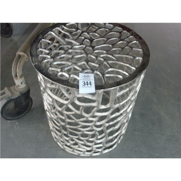 Cast Designer Round End Table