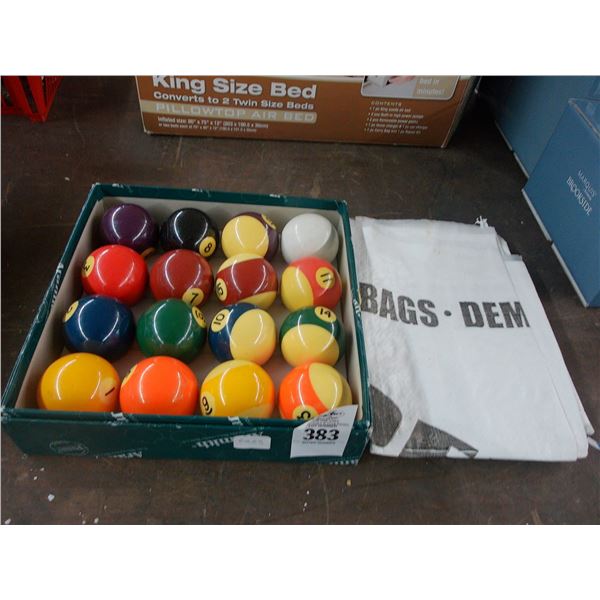 Billiard Balls, Demo Bag
