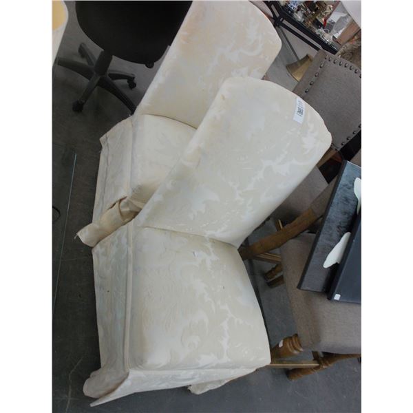 Bone Cloth Dinner Chairs - Pair