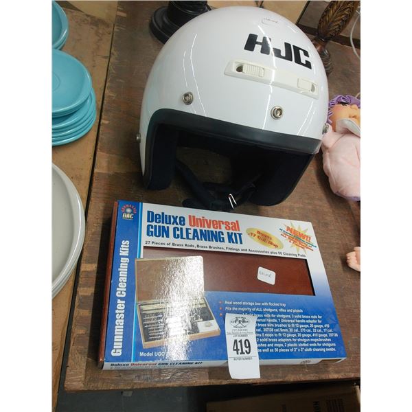 Gun Cleaning Kit, Helmet