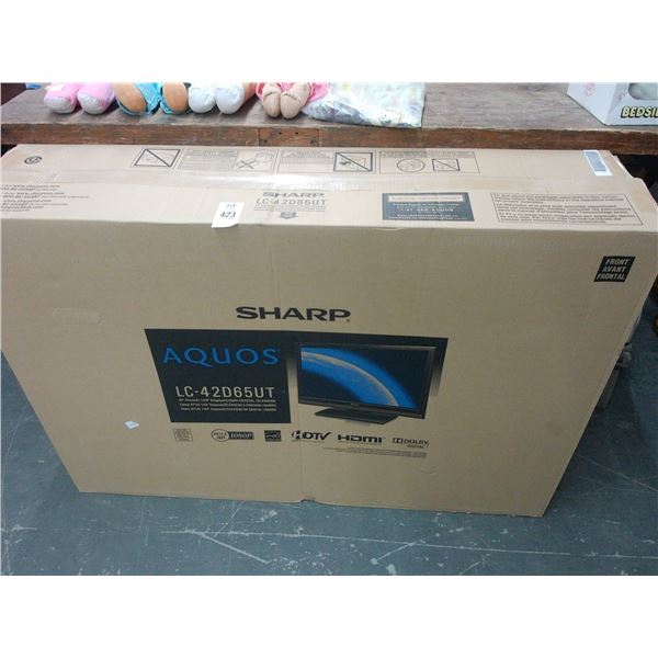 Sharp Octulus  LC42D65UT  42"  LED TV In Box - New