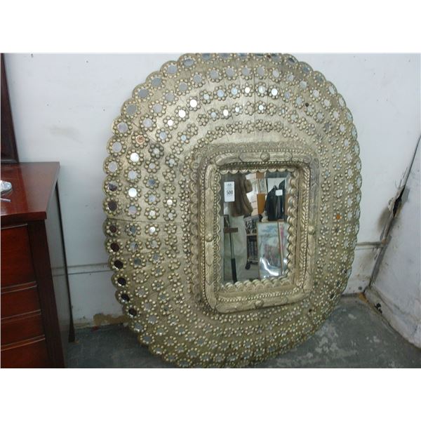 Ornate  3'  X  4'  Decorator Wall Mirror - No Shipping