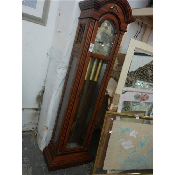 Pearl Mahogany Grandfather Clock