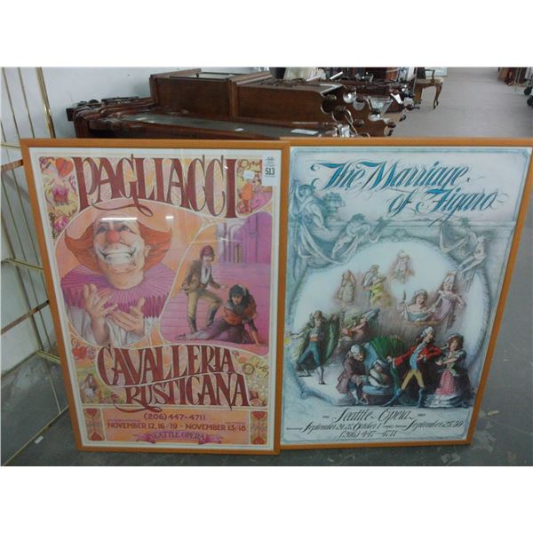 Framed Opera Posters - 2