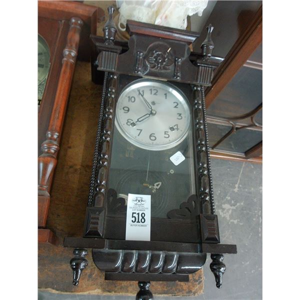 Trademark Cherry Pendulum Wall Clock