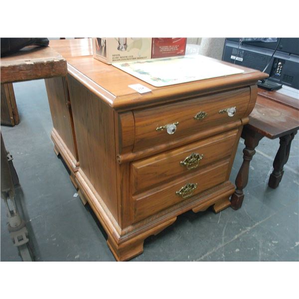 Mahogany End Tables - Pair