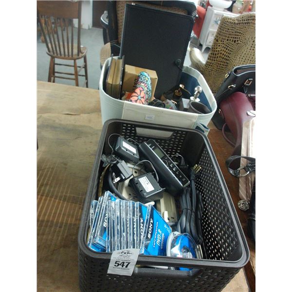 Cordless Phones, Vanity Sets, DVD's, Storage Baskets