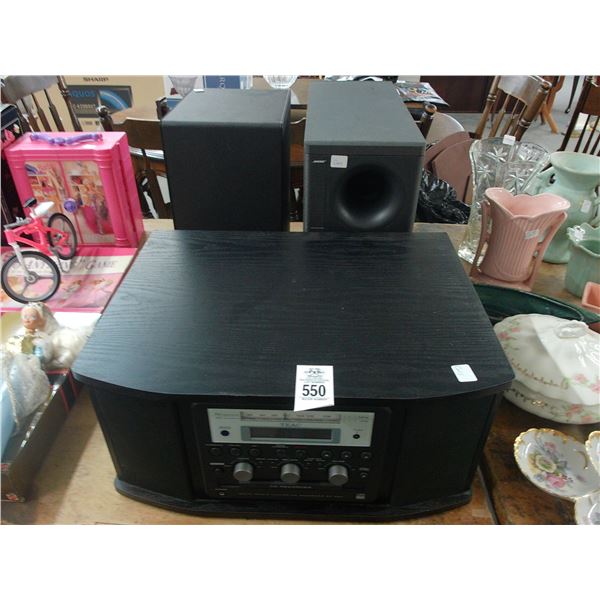 Teac Stereo w/Bose and Samsung Speakers