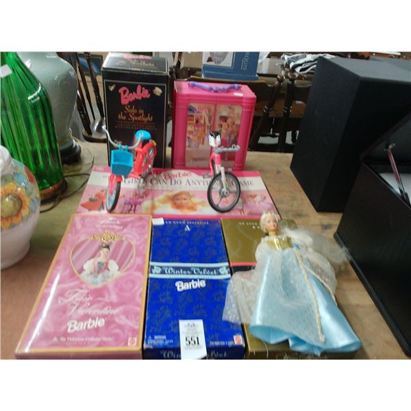 Barbie Dolls 4, Closet and Game