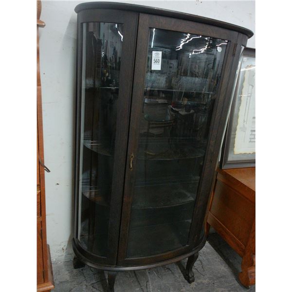Dark Oak Claw Food Bow Curio