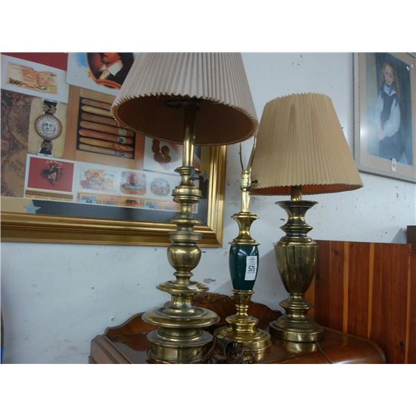 Brass Lamps - 3