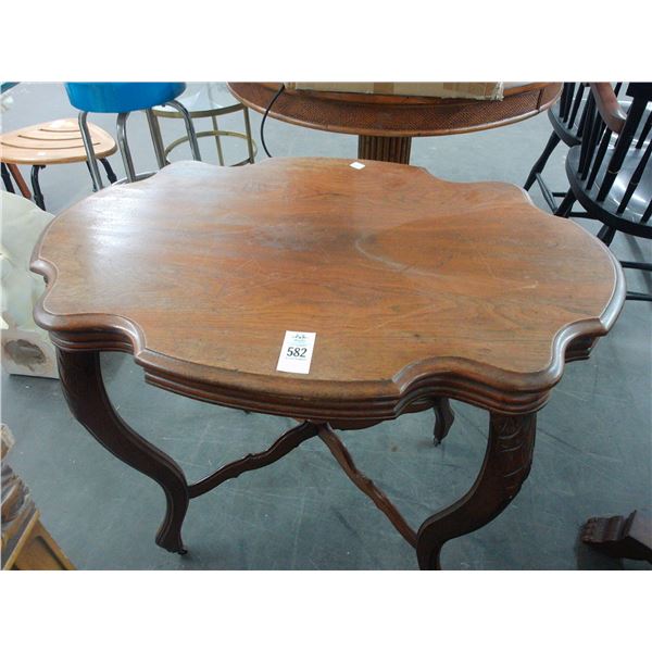 Carved Mahogany Hall Table