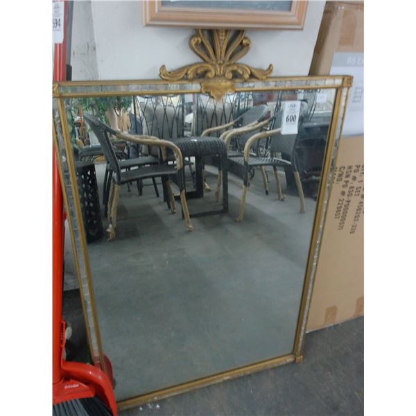 Ornate Gold Guild Framed Mirror - 24  X  30  - No Shipping
