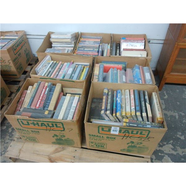 Pallet of Asst. Hardback Books