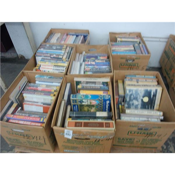 Pallet of Asst. Hardback Books